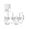 Торшер Odeon Light Candy 4861/1F