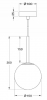 Подвесной светильник Maytoni Basic form MOD321PL-01G1