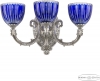 Бра Bohemia Ivele Crystal Florence 7109B12/3/210 Ni P1 U Clear-Blue/H-1K