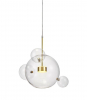 Подвесной светодиодный светильник Lumina Deco Neroni LDP 6016-3+1 GD