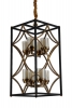 Подвесная люстра Lumina Deco Quadrato Duo LDP 1223-8 BK+MD