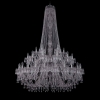 Подвесная люстра Bohemia Ivele 1403/24+12+6/460/h-177/2d/Ni
