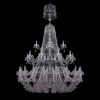 Подвесная люстра Bohemia Ivele 1409/20+10+5/530/XL-203/3d/Ni