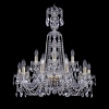 Подвесная люстра Bohemia Ivele 1402/10+5/240/XL-77/G