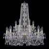 Подвесная люстра Bohemia Ivele 1402/12+6/240/h-75/G