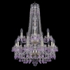 Подвесная люстра Bohemia Ivele 1410/10+5/195/h-82/2d/G/V7010