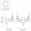 Подвесная светодиодная люстра Maytoni Fad MOD070PL-L36W3K