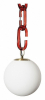Подвесной светильник Loft IT Chain 10128P Red