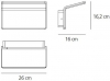 Настенный светильник Artemide Cuma 1152010A