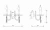 Подвесной светильник James MR2200-1PL