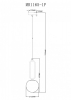 Подвесной светильник Pierre MR1165-1P