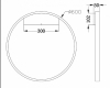 Настенный светильник Maytoni Rim MOD058WL-L35W4K