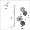 Настенный светодиодный светильник Ambrella light Original FA619