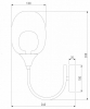 Бра Spritz 70218/1 латунь