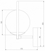 Бра Eurosvet Ringo 50289 хром