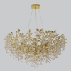 Подвесная люстра Crystal Lux Eden SP10 Gold
