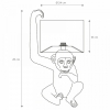 Настольная лампа Lucide Extravaganza Chimp 10502/81/30
