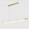 Подвесной светодиодный светильник Crystal Lux Tunnel SP40 Led Brass