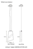 Подвесной светодиодный светильник Crystal Lux Marina SP10W Led