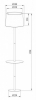 Торшер Arte Lamp Connor A2102PN-1WH
