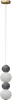 Подвесной светодиодный светильник Kink Light Мони 07627-2+2,19
