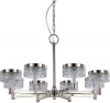 Подвесная люстра Diamond cut MD21020075-8A satin nickel