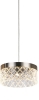 Подвесной светильник Diamond cut MD21020075-1A satin nickel