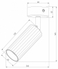 Светодиодный спот Eurosvet Arris 20098/1 Led черный