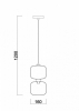 Подвесной светильник Freya Lumen FR5215PL-01CH
