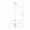 Подвесной светильник Titania 40029/1 LED/ белый