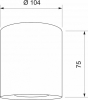 Потолочный светодиодный светильник Elektrostandard DLR026 a063934