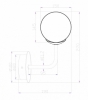 Бра Maytoni Erich MOD221-WL-01-G
