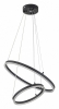Подвесной светодиодный светильник Escada Void 10254/2LED Black APP