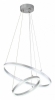 Подвесной светодиодный светильник Escada Void 10254/2LED Silver APP