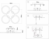 Потолочная люстра Ambrella Light FA FA3808