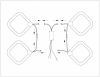 Потолочная люстра Ambrella Light FA FA3819