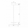 Подвесной светильник Thasos 40342 LED черный