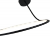 Подвесной светодиодный светильник Italline IT013-6025 black 3000K