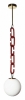 Подвесной светильник Loft IT Chain 10128P Red