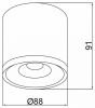 Потолочный светильник Favourite Prakash 3085-2C