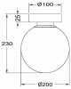 Настенно-потолочный светильник Maytoni Basic form MOD321WL-01W1
