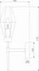 Бра Eurosvet Prism 60143/1 хром